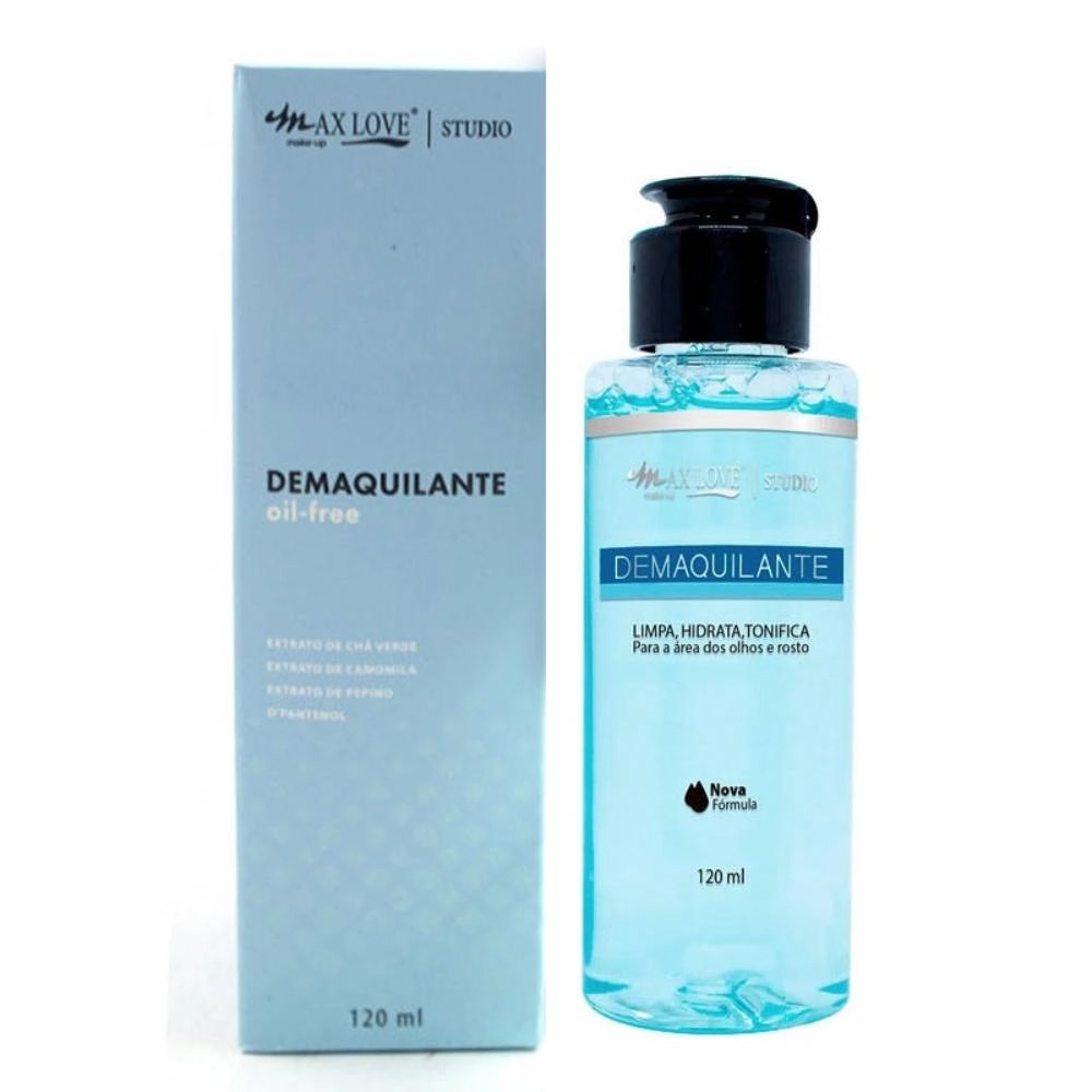 Demaquilante Sem Enxague Inc 120ml Max Love