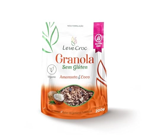 Granola 200g Amaranto/coco Leve Crock .