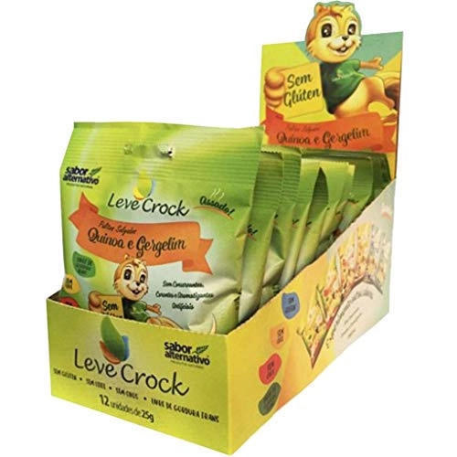 Display C/ 12 Un Palitos Quinoa E Gergelim 25g Sabor Alternativo