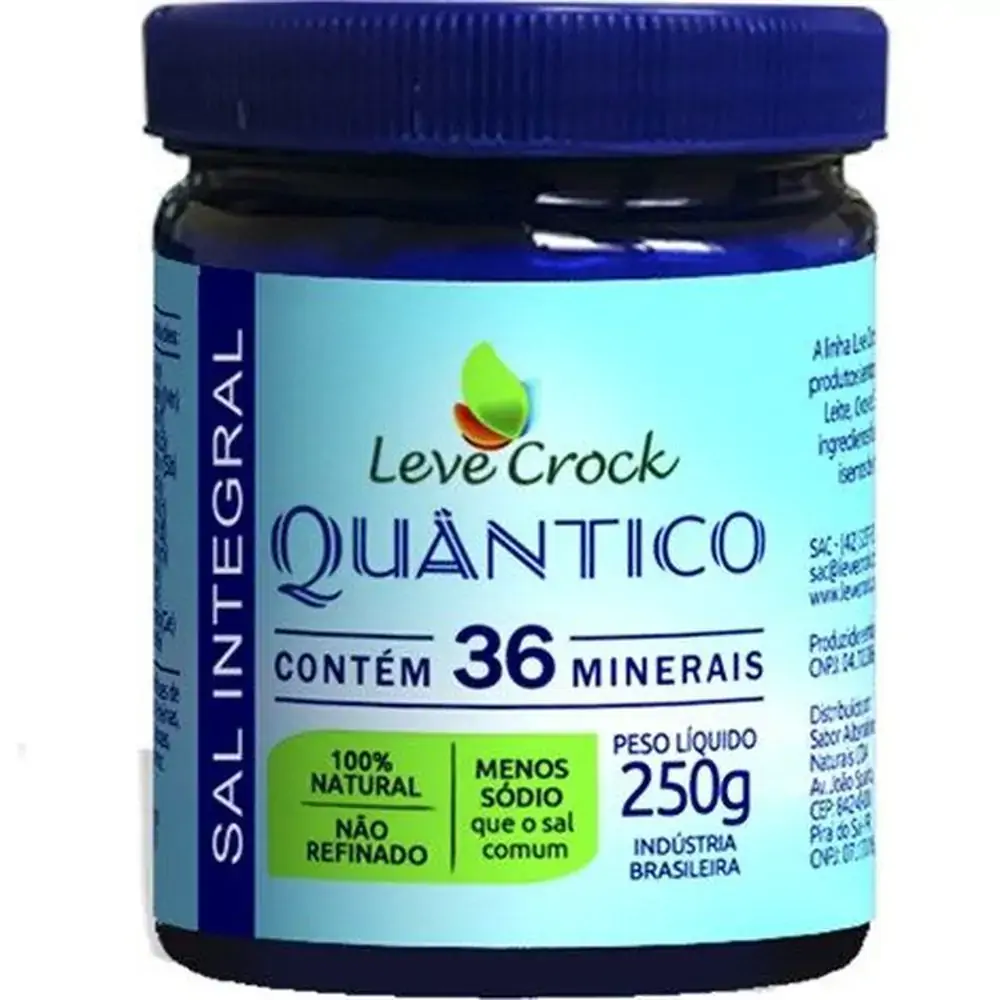Sal Integral Quantico Leve Crock 250g