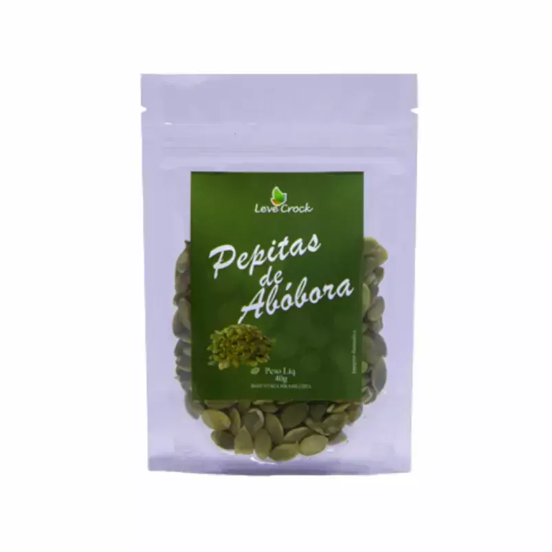 Semente (Pepita) de Abóbora Crua Leve Crock 40g