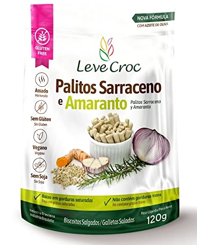 Biscoito Palitos Salgados S/g Sarraceno E Amara