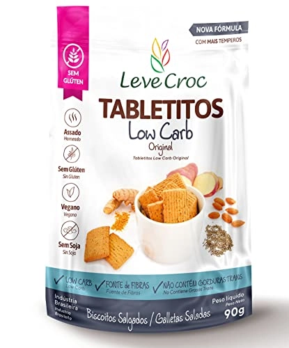 Biscoito Tabletitos Low Carb Original 90g