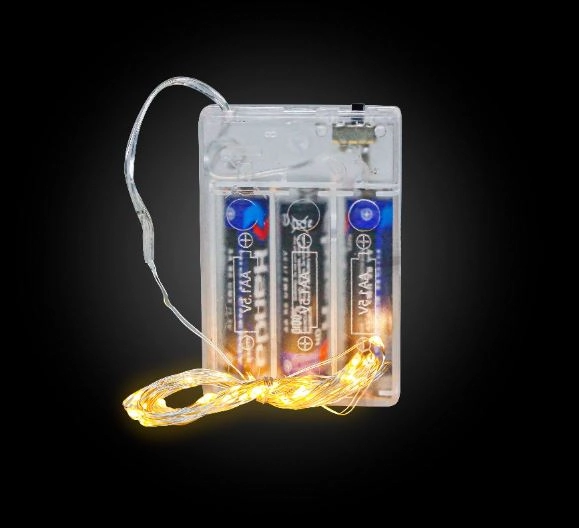 Cordao Led Luz Amarelo C/30l 3m Klf