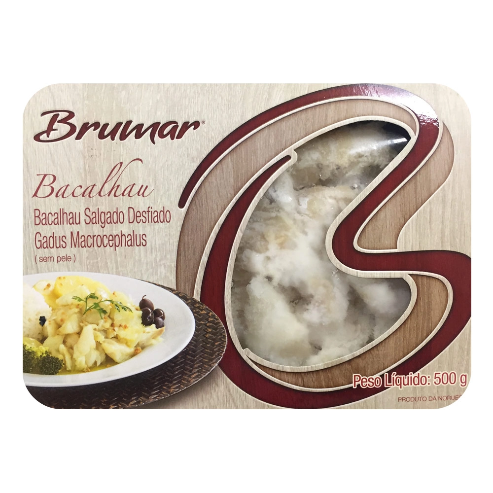 Bacalhau Desfiado Brumar 500g