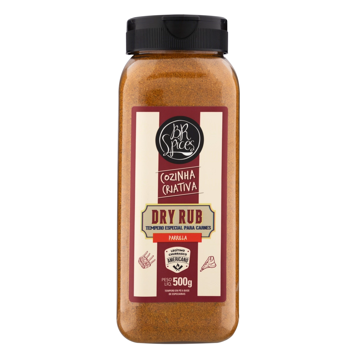 Tempero Pote Br Spices Dry Rub 500G