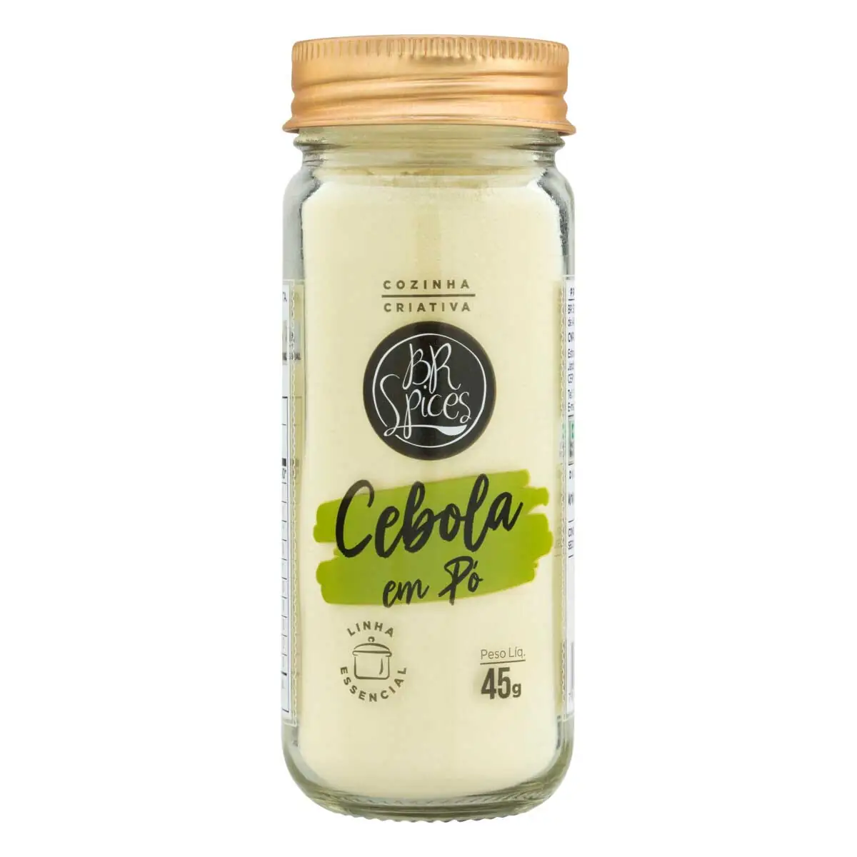 Cebola em Pó com Tampa Dosadora BR Spices Essencial 45g