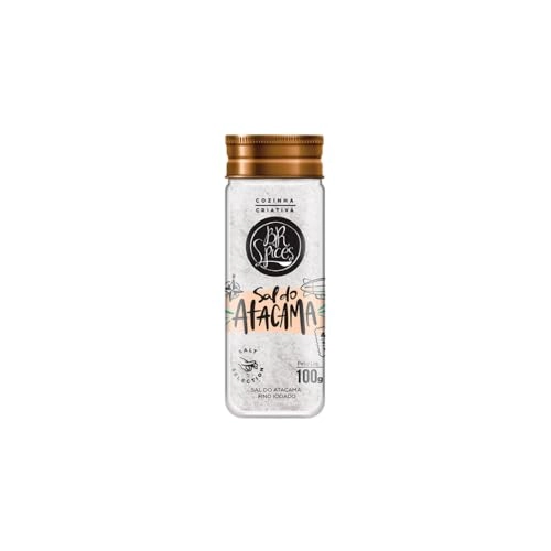 Sal Do Atacama Fino Com Tampa Dosadora Br Spices Salt Selection Vidro 100g