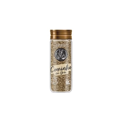 Cominho Grãos Com Tampa Dosadora Br Spices Essencial Vidro 50g