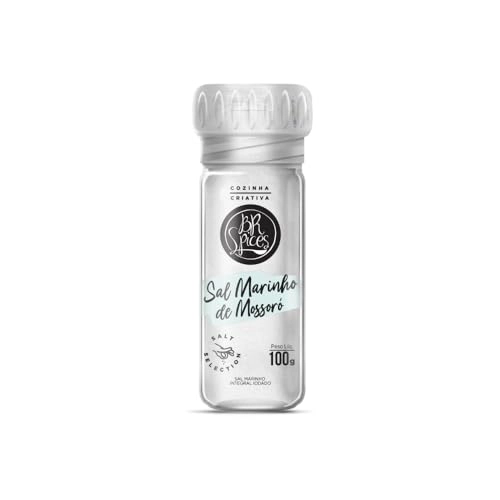 Sal Marinho Com Moedor Integral Br Spices Vidro 100g