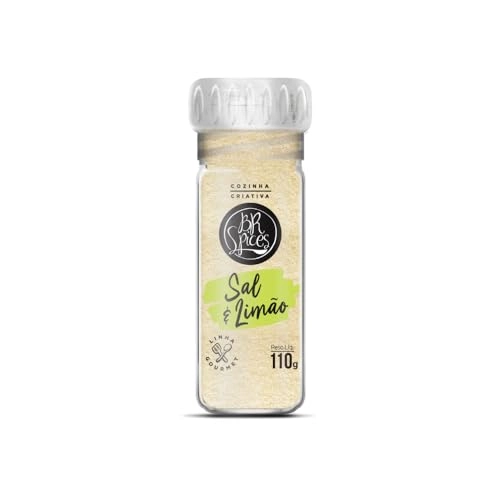 Sal E Limão Com Moedor Br Spices Gourmet Vidro 110g