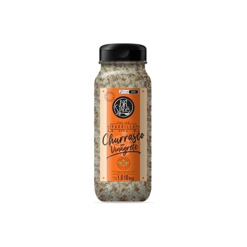 Sal De Parrilla Com Vinagrete Br Spices Churrasco Frasco 1,01kg