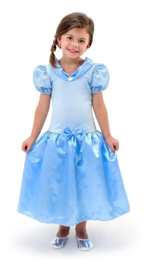 Fantasia Infantil Princesa Gelo M