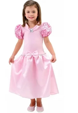 Fantasia Princesinha Rosa P Anjo 70p