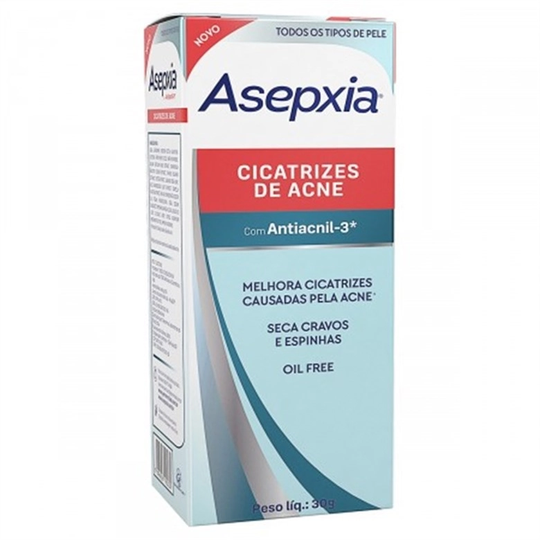 Creme Umectante Cicatricure 30g Cicatriz De Acne Unit