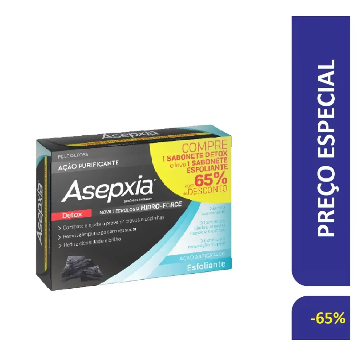 Geno Kit Asepxia Sab Barra Esf Detox