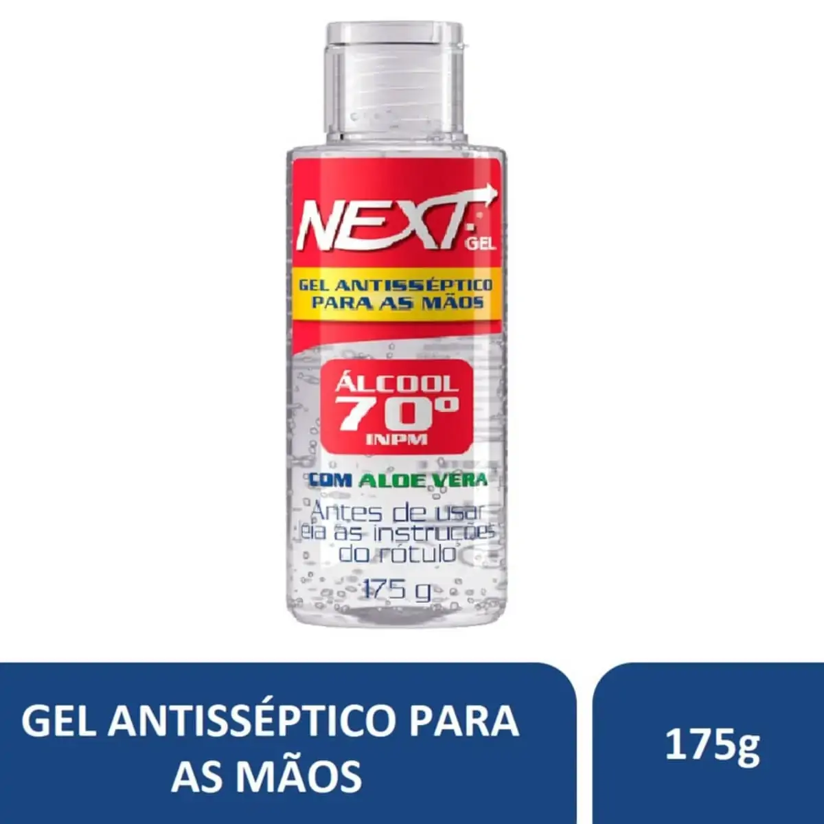 álcool Em Gel Para Mãos Next Aloe Vera
