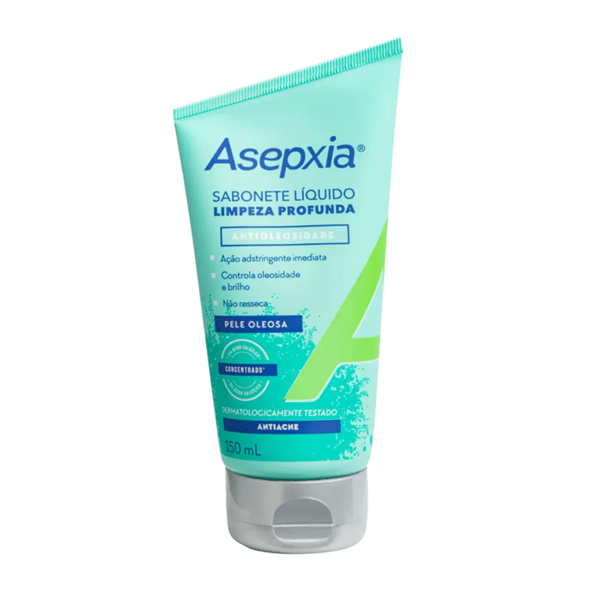 Sabonete Lã­quido Facial Asepxia Limpeza Profunda Com 150ml