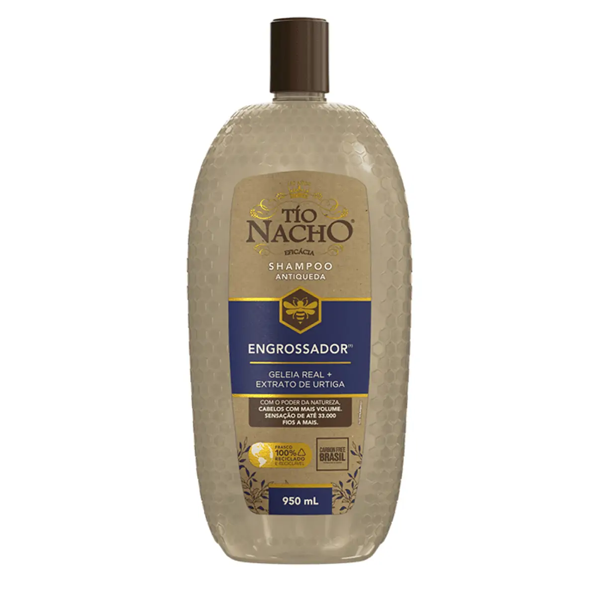 Shampoo Engrossador Tío Nacho Antiqueda Frasco 950ml
