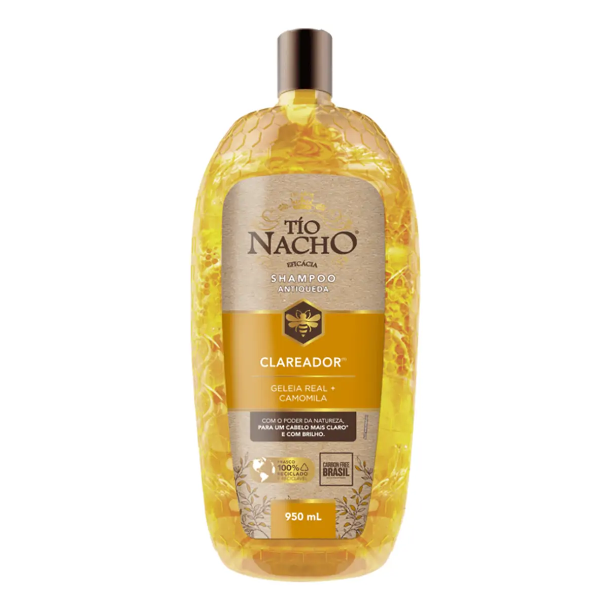 Shampoo Clareador Tío Nacho Antiqueda Frasco 950ml