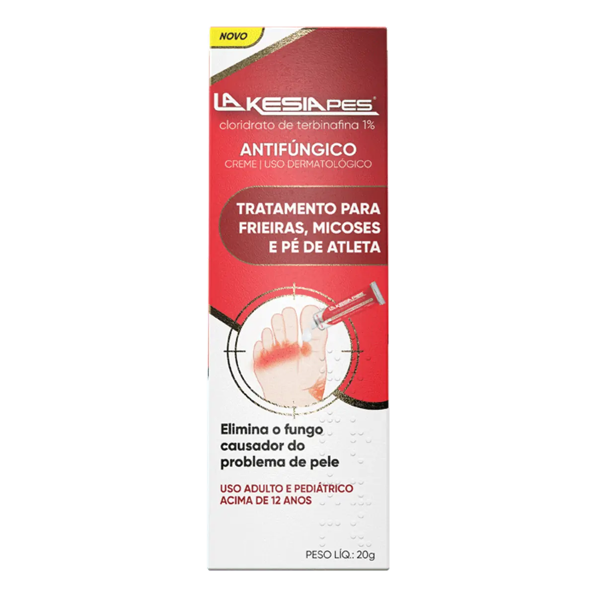 Lakesia Pes Creme Antifungico 20g