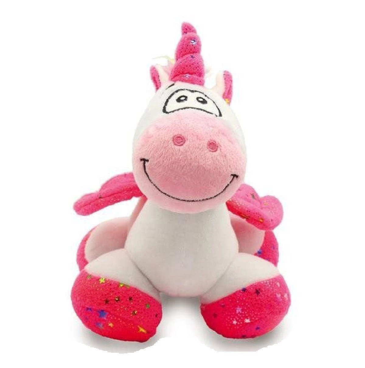 Pelucia Unik Toys Unicornio Sentado 18cm Cod 1842 P