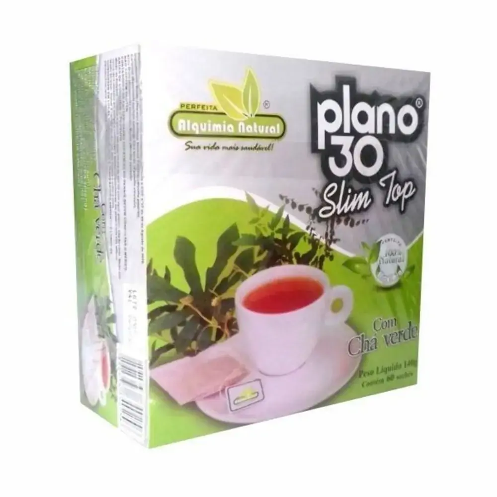 Cha Plano 30 60saches Slim Top Energia Pura