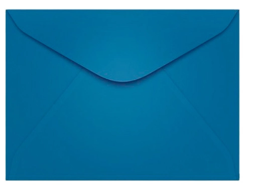 Envelope P/convite Azul G 11x16cm