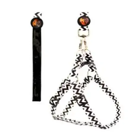 Conjunto Peitoral Guia Cg Europa Zig Zag Tamanho P Gr Pet 1 Un