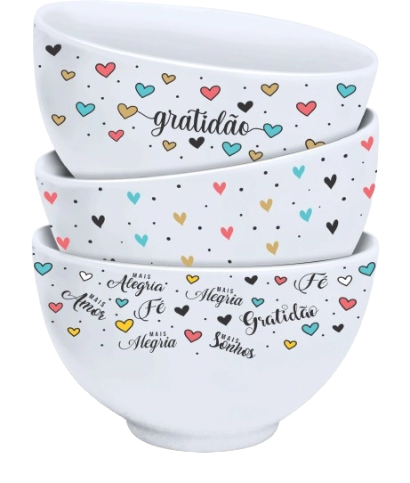 Cumbuca Capri 440ml Gratidao