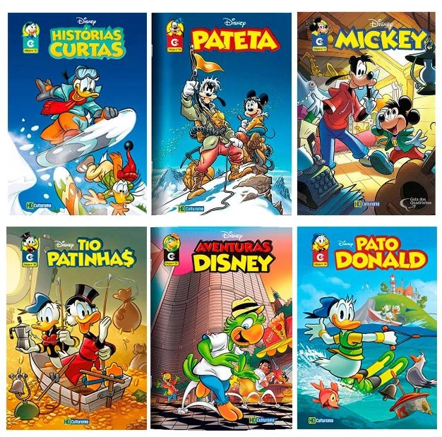 Livro Histor Quadrinhos Disney Sort