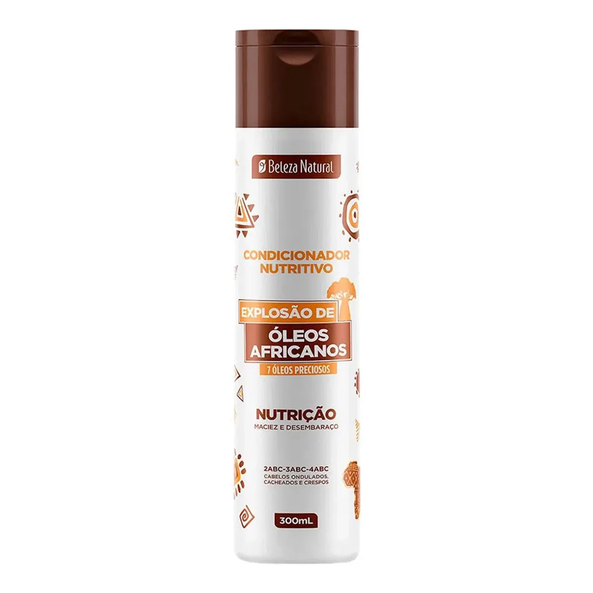 Condicionador Nutritivo Beleza Natural Explosão De óleos Africanos Frasco 300ml