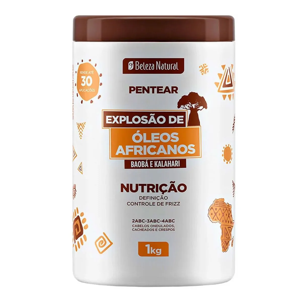 Beleza N. Cr Pent 1kg Explosao Oleos Africanos