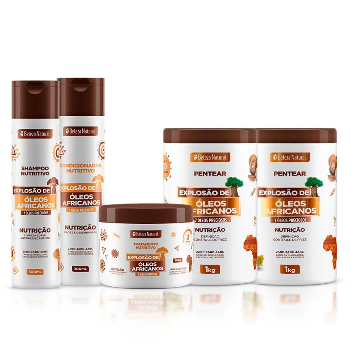 Shampoo Cachos Intensos Beleza Natural 300ml