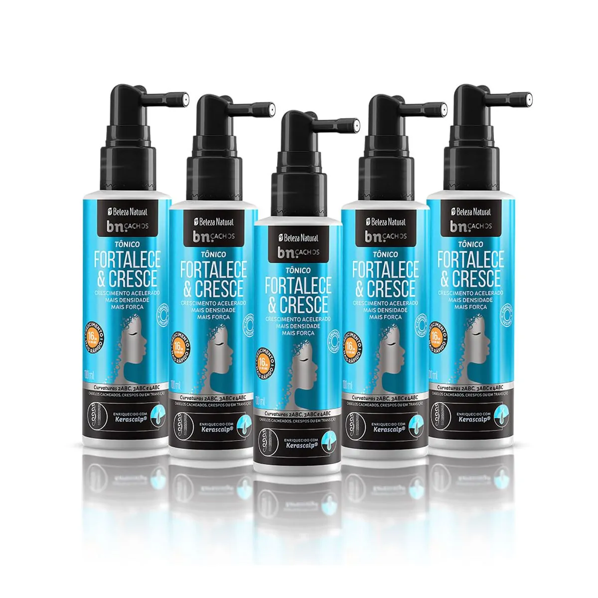 Tonico Capilar 100ml Fortalece E Cresce Beleza Natural