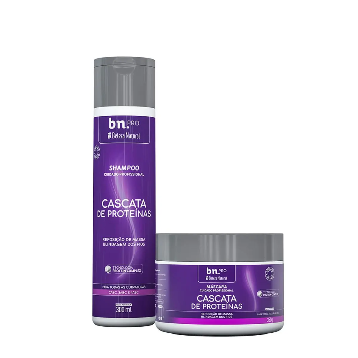 Shampoo Cascata de Proteínas PRO 300ml bn.Cachos