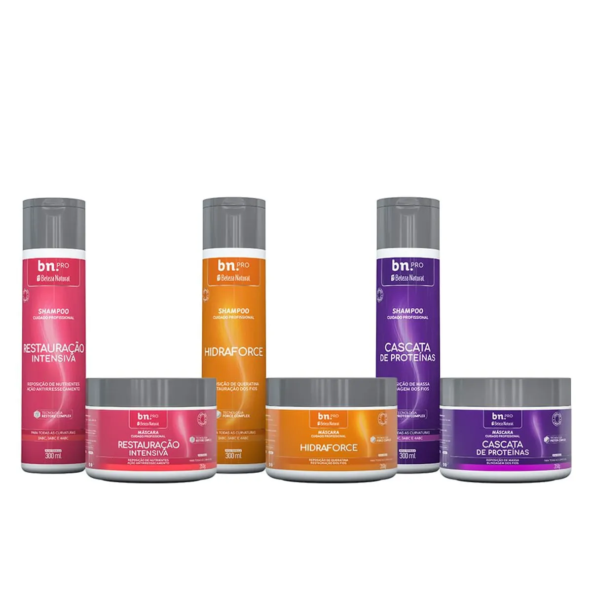 Shampoo Hidraforce 300ml PRO Beleza Natural