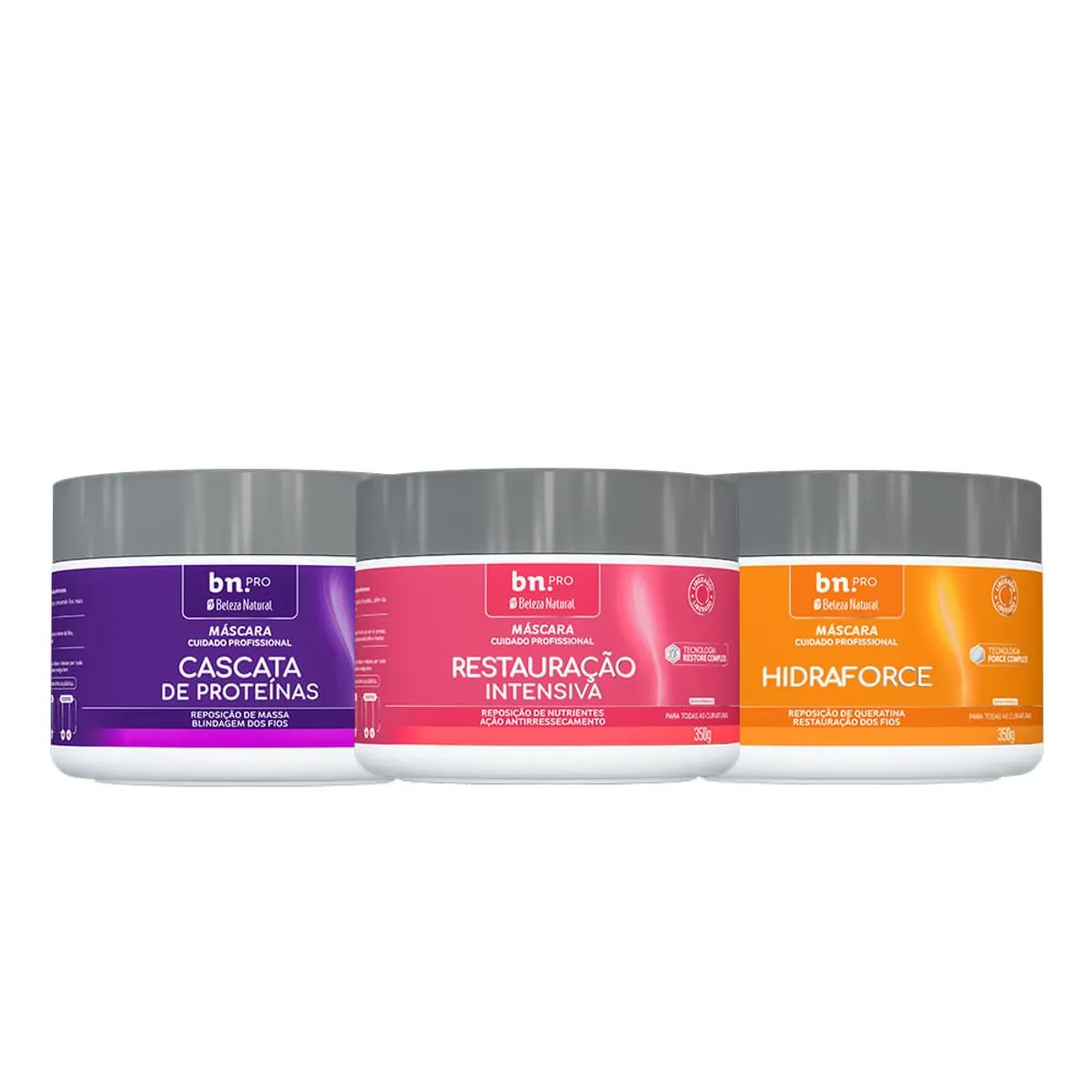 Máscara Capilar Restauração Intensiva 350g PRO Beleza Natural