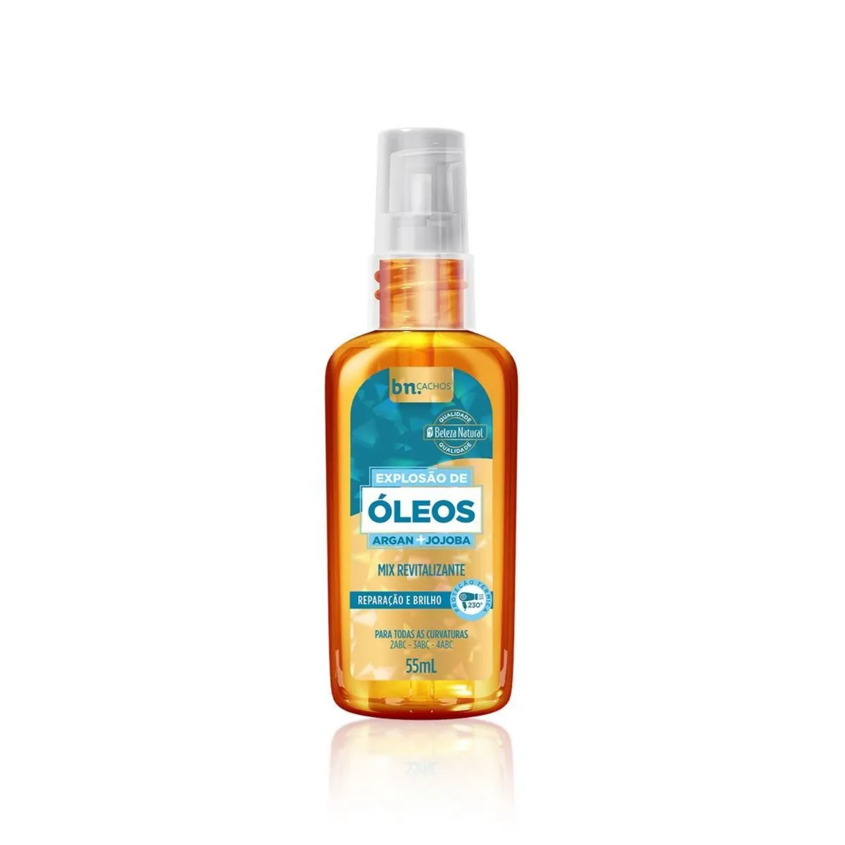 Explosao De Oleos Beleza Natural 55ml Argan Jojoba