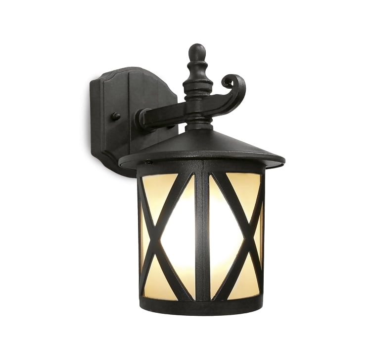 Arandela Colonial Vintage Preta Caliteia 1 Lampada