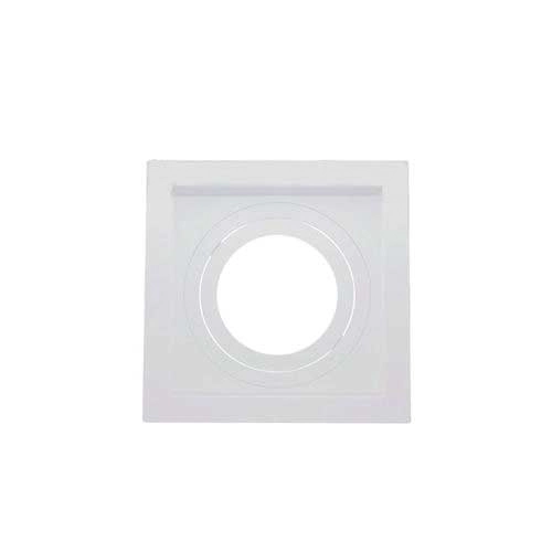 Spot De Embutir Conecta Par 20 Quadrado Recuado Branco 13cm Evoled