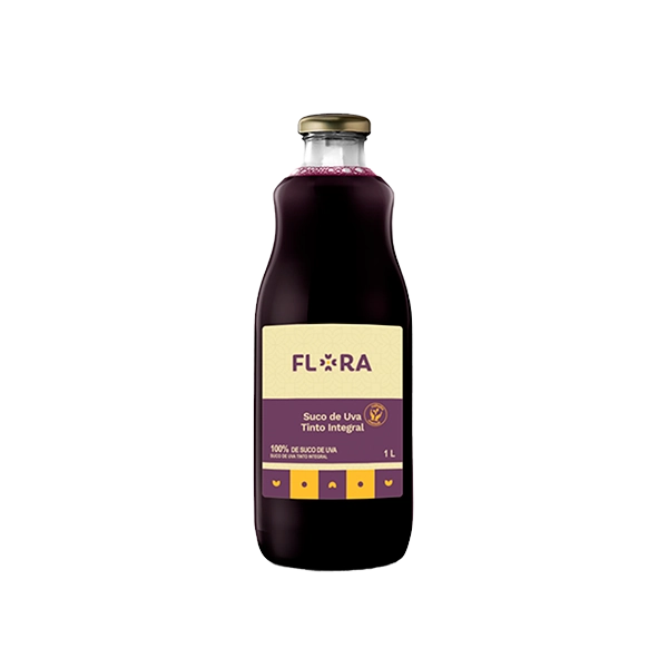 170100020096100flora Suco De Uva 1l Integral
