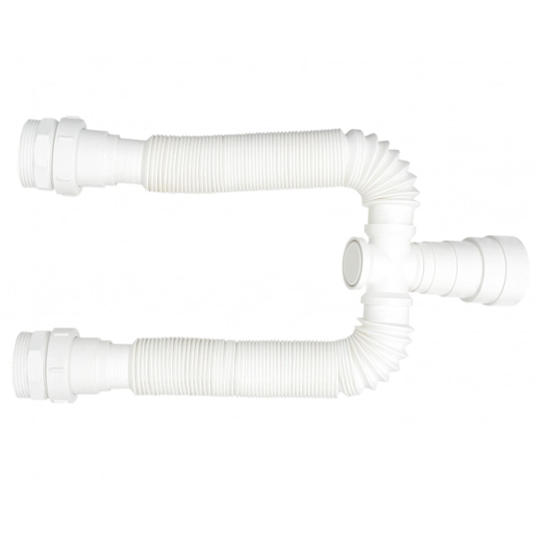 Tubo Extensivo Universal Duplo Branco Equation