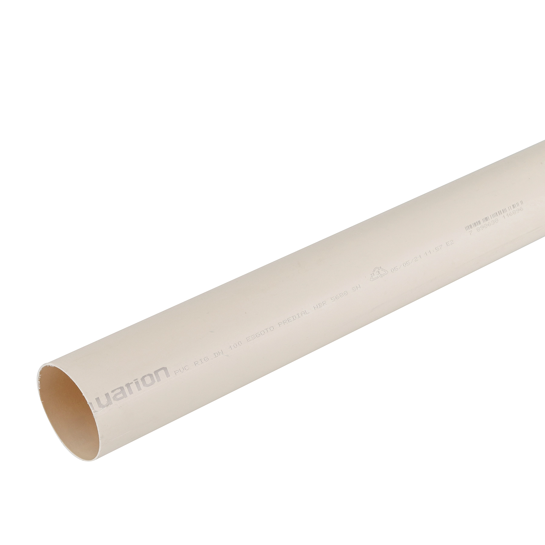 Cano PVC para Esgoto 100mm ou 4" 1m Equation