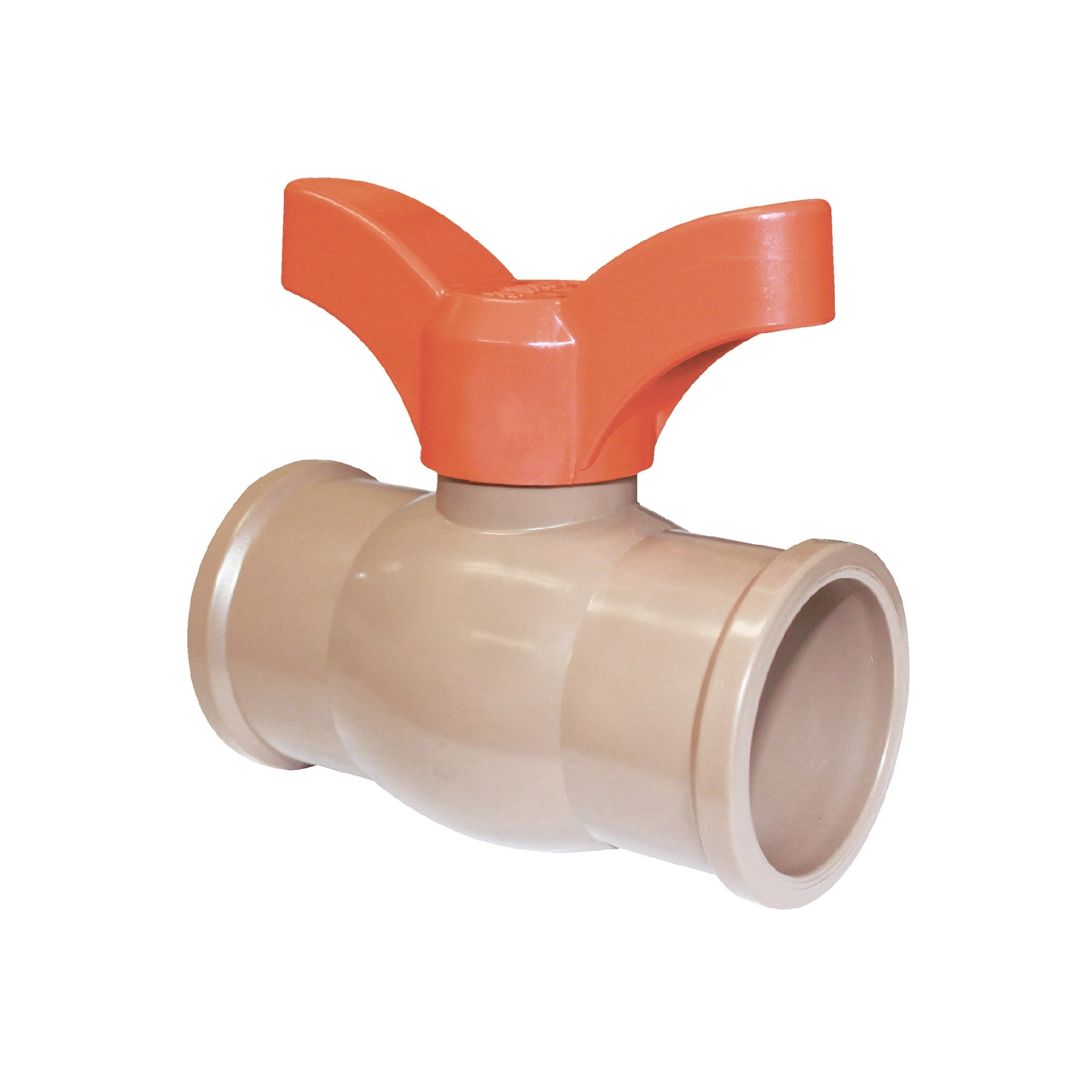 Registro Esfera PVC Marrom Soldável 2" 60mm Equation