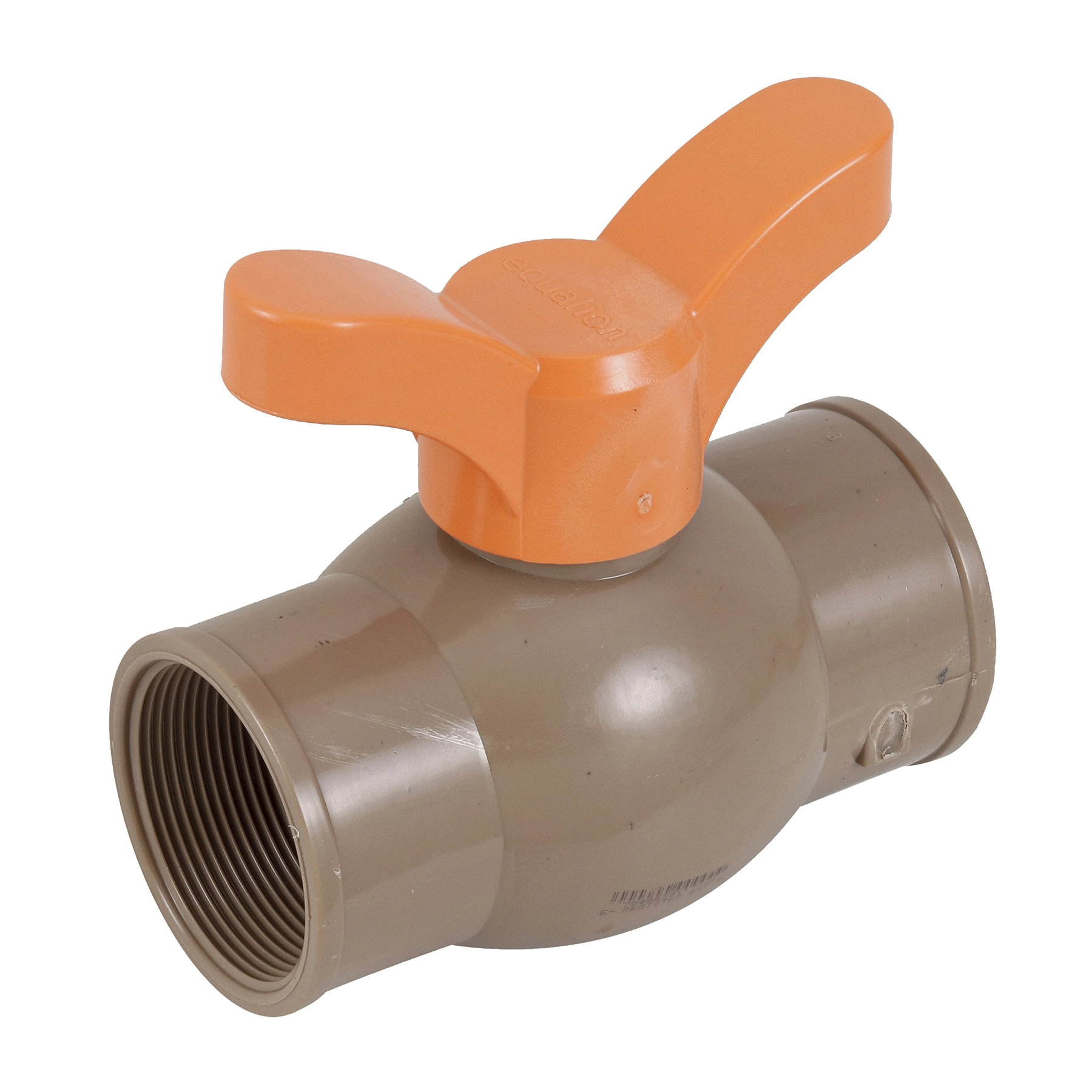Registro Esfera PVC Marrom Soldável 2" 60mm Equation