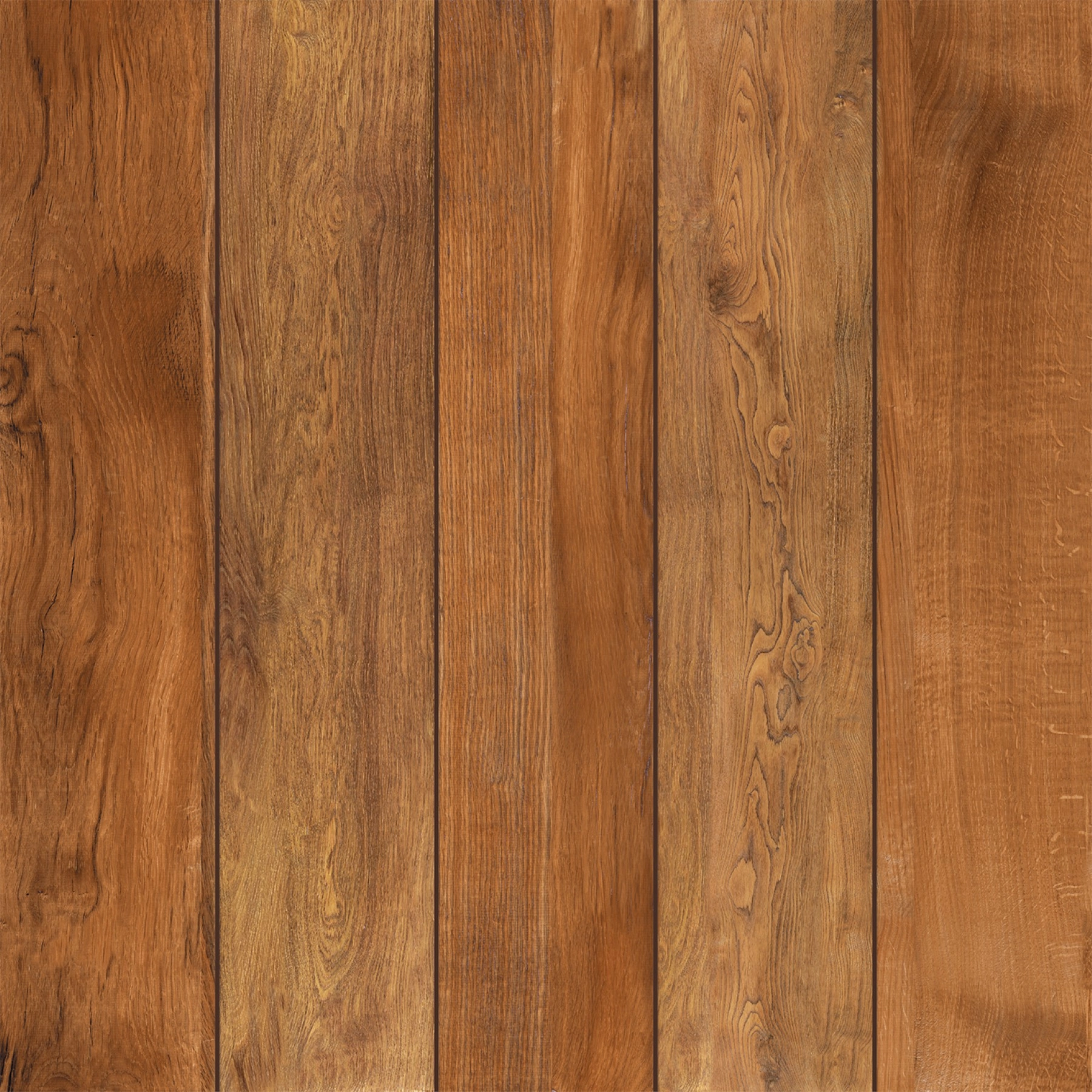 Piso Cerâmico Amadeirado Acetinado Borda Reta Interno 52,5x52,5cm PHD52170R Incefra