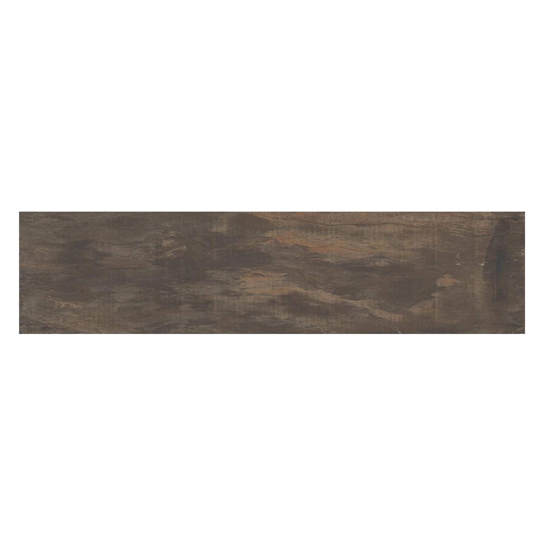 Piso Cerâmico Amadeirado Acetinado Borda Reta Interno 27x110cm PHD27050R Incefra