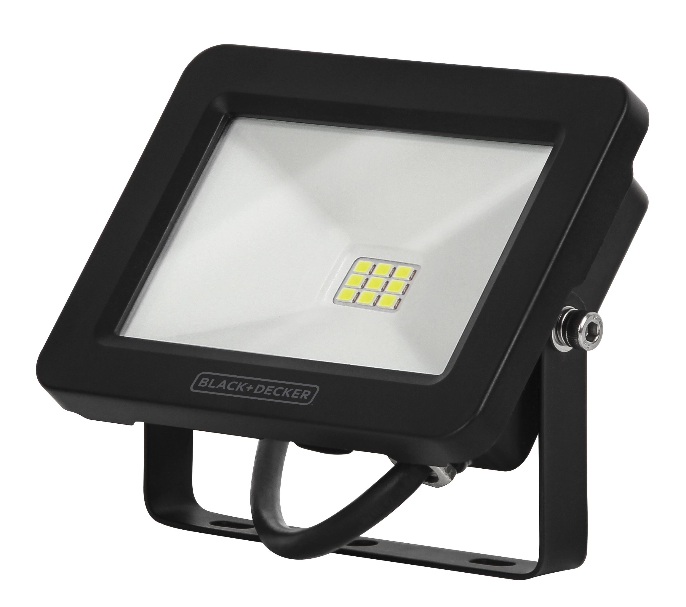 Refletor Led Eco 10w 6500k Ip65 Black+decker