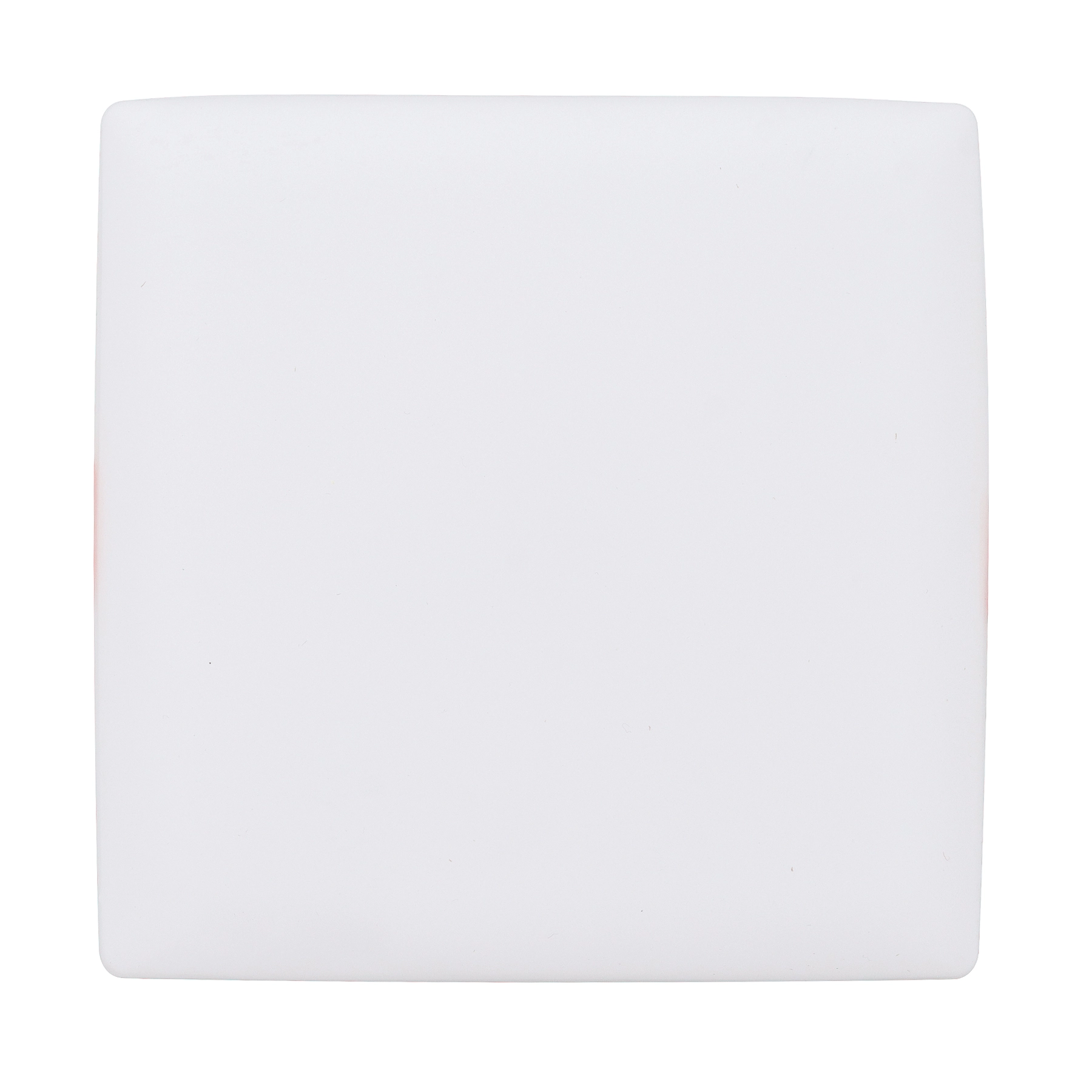 Painel de Led Embutir ou Sobrepor Quadrado Borda Infinita Luz Amarela 17W Black & Decker 12,8cm Branco Bivolt